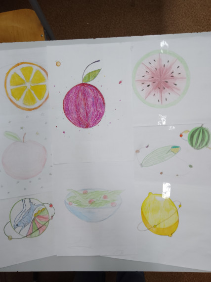 Конкурс рисунков &quot;Нарисуй себе планету (любимая еда)&quot; среди обучающихся 7-11 классов..